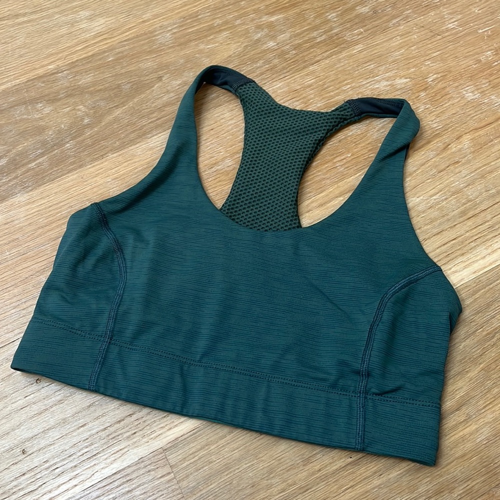Outdoor Voices Green Doing Things XS Bra